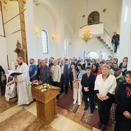 На Васкршњи уторак Епископ Методије богослужио у Његњеву