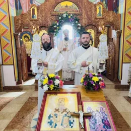 На Васкршњи уторак Епископ Методије богослужио у Његњеву