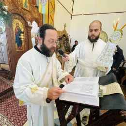 На Васкршњи уторак Епископ Методије богослужио у Његњеву