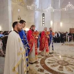 Епископ Методије на Велики четвртак богослужио у беранском Саборном храму