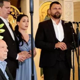 У крипти храма Светог Саве проглашен добитник награде Извиискра Његошева