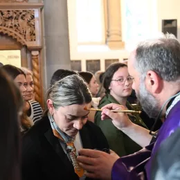 Света тајна јелеосвећења у никшићком саборном храму