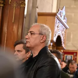 Света тајна јелеосвећења у никшићком саборном храму