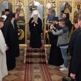 Митрополит санкт-петербуршки и ладошки Варсануфије посјетио Митрополију црногорско-приморску