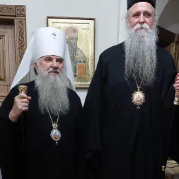 Митрополит санкт-петербуршки и ладошки Варсануфије посјетио Митрополију црногорско-приморску