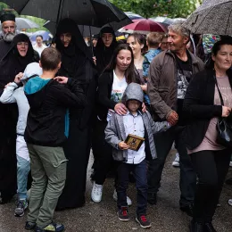 Световасилијевска литија кроз Никшић