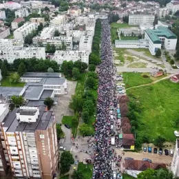 Световасилијевска литија кроз Никшић