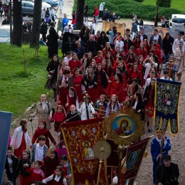 Световасилијевска литија кроз Никшић