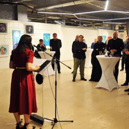 Изложба икона Мијалка Ђунисијевића „У огледалу и загонетки“ отворена у галерији Матице српске – Друштва чланова у Црној Гори