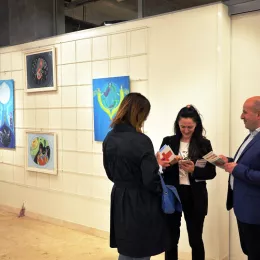 Изложба икона Мијалка Ђунисијевића „У огледалу и загонетки“ отворена у галерији Матице српске – Друштва чланова у Црној Гори