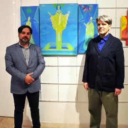 Изложба икона Мијалка Ђунисијевића „У огледалу и загонетки“ отворена у галерији Матице српске – Друштва чланова у Црној Гори