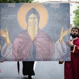 Величанствена литија, у част Светог Василија Острошког, прошла кроз Никшић