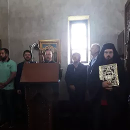 Литургија у Ђурђевим Ступовима на празник Светих Вртоломеја и Варнаве