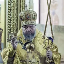 Света Архијерејска Литургија у Прокопјевску у Русији