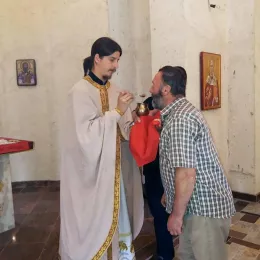 Литургија у Дапсићу