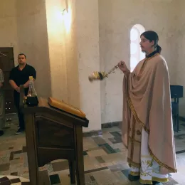 Литургија у Дапсићу