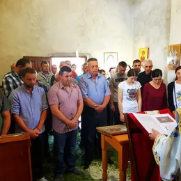 Архијерејска Литургија у храму Свете Тројице у селу Маште