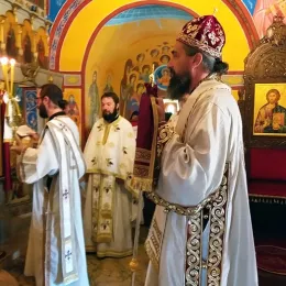 Епископ диоклијски Г. Методије на Духовски уторак служио Литургију на Жабљаку