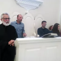 Свечана вечерња служба са петохлебницом поводом славе цркве Светог Спаса на Топлој