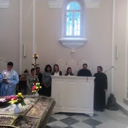 Свечана вечерња служба са петохлебницом поводом славе цркве Светог Спаса на Топлој