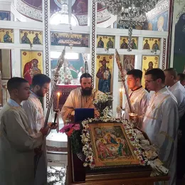 Литургијско сабрање у манастиру Светог Саве у Голији