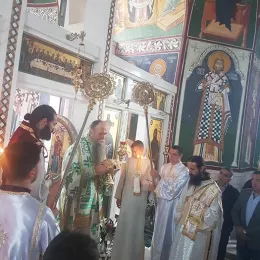 Литургијско сабрање у манастиру Светог Саве у Голији