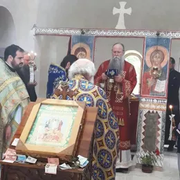 Епископ Јоаникије богослужио у манастиру Сомина