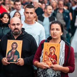 Молебан за очување светиња у Беранама