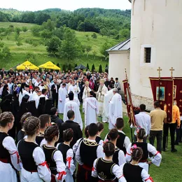 Спасовдан у Милешеви