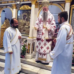 Изабрани Митрополит Јоаникије богослужио у Херцег Новом (видео)