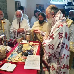 Изабрани Митрополит Јоаникије богослужио у Херцег Новом (видео)