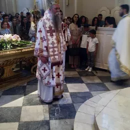 Изабрани Митрополит Јоаникије богослужио у Херцег Новом (видео)