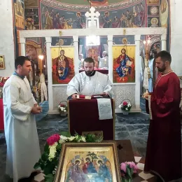 На Духовски понедељак новоизабрани Епископ Методије служио у манастиру Мајсторовина
