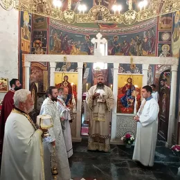 На Духовски понедељак новоизабрани Епископ Методије служио у манастиру Мајсторовина