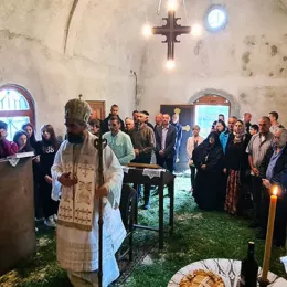 Епископ Методије богослужио у селу Азане