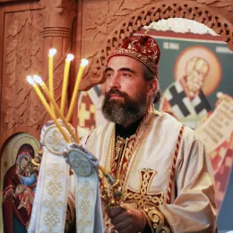 Епископ Методије богослужио у Прошћењу код Мојковца