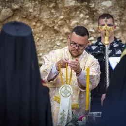 Полагања камена темељца за саборни храм Светог Саве на Жабљаку