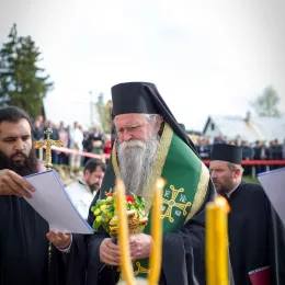 Полагања камена темељца за саборни храм Светог Саве на Жабљаку