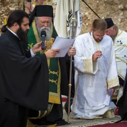 Полагања камена темељца за саборни храм Светог Саве на Жабљаку