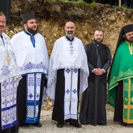 Полагања камена темељца за саборни храм Светог Саве на Жабљаку