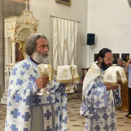 Литургијско сабрање у Саборном храму у Никшићу