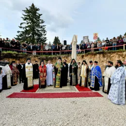 Полагања камена темељца за саборни храм Светог Саве на Жабљаку