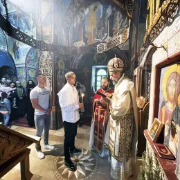 Епископ Методије богослужио у манастиру Подмалинско