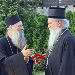 Патријарх српски Порфирије стигао у Грачаницу