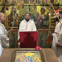 Света Литургија и предавање у храму Светог Николе
