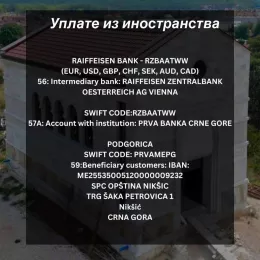 Настављени радови на цркви Светог Нектарија Егинског у Никшићу