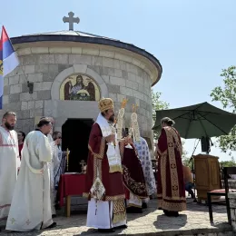 Владика Пајсије у Долима пивским