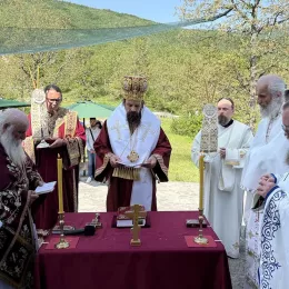 Владика Пајсије у Долима пивским