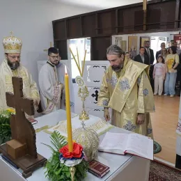 Света архијерејска Литургија у Бачком Добром Пољу