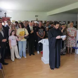 Света архијерејска Литургија у Бачком Добром Пољу